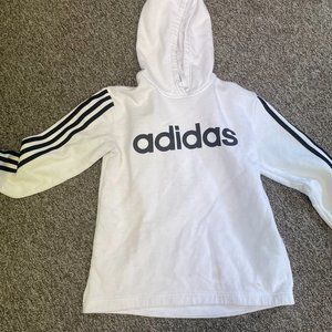 Women's White Adidas Sweatshirt